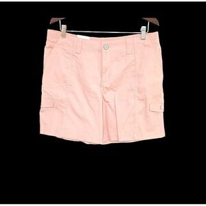 Karen Scott Cargo Shorts Size 12 Pink New